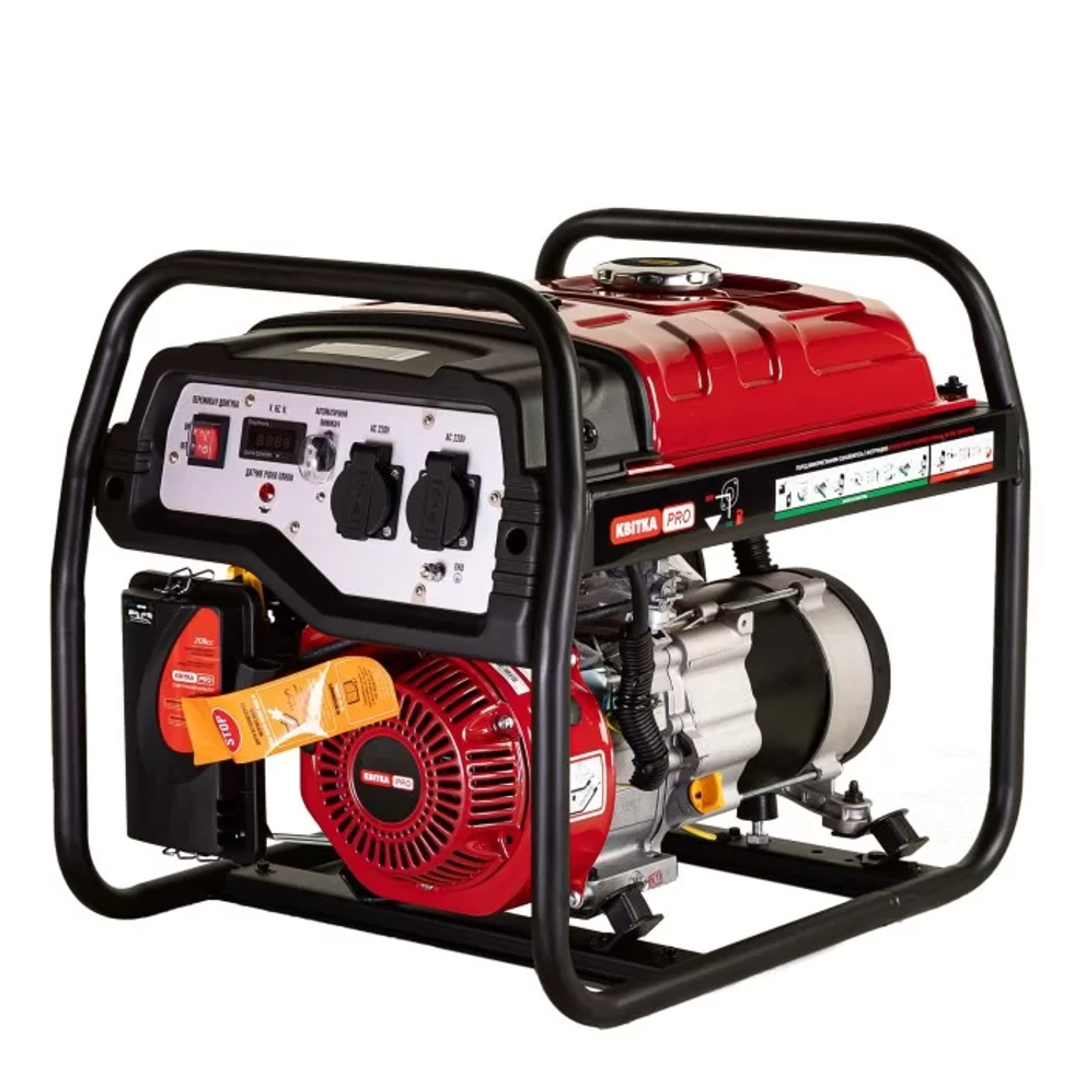 Генератор бензиновий 2,6/3,0 КВт SC3250E (ручний+електр. пуск), КВІТКА PRO